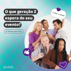 Conheça outras dicas para o seu evento através do link da bio.Não se pode negar que a geração Z