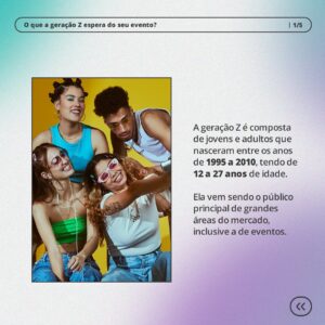 Conheça outras dicas para o seu evento através do link da bio.Não se pode negar que a geração Z (1)
